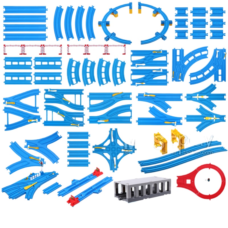 Hot Wheels Car Track Sets - Takara tomy tomica palheiro trem pista