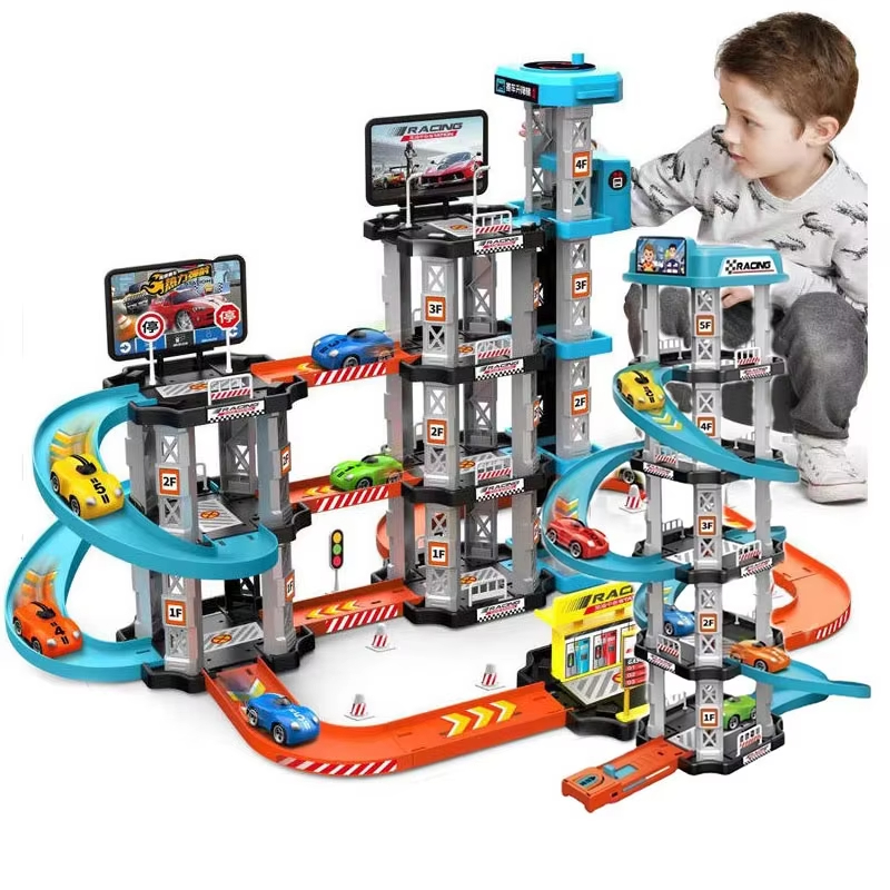Hot Wheels Car Track Sets - Brinquedo de Pista de Corrida com