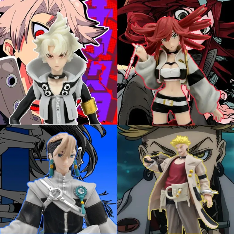 Action Figure Stand - GACHIAKUTA Anime Riyo & Rudo: Bonecos