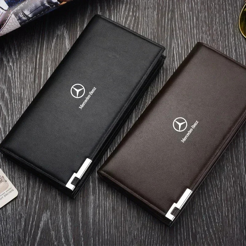 Card Top Loader - Carteira de Couro Masculina para Dinheiro,