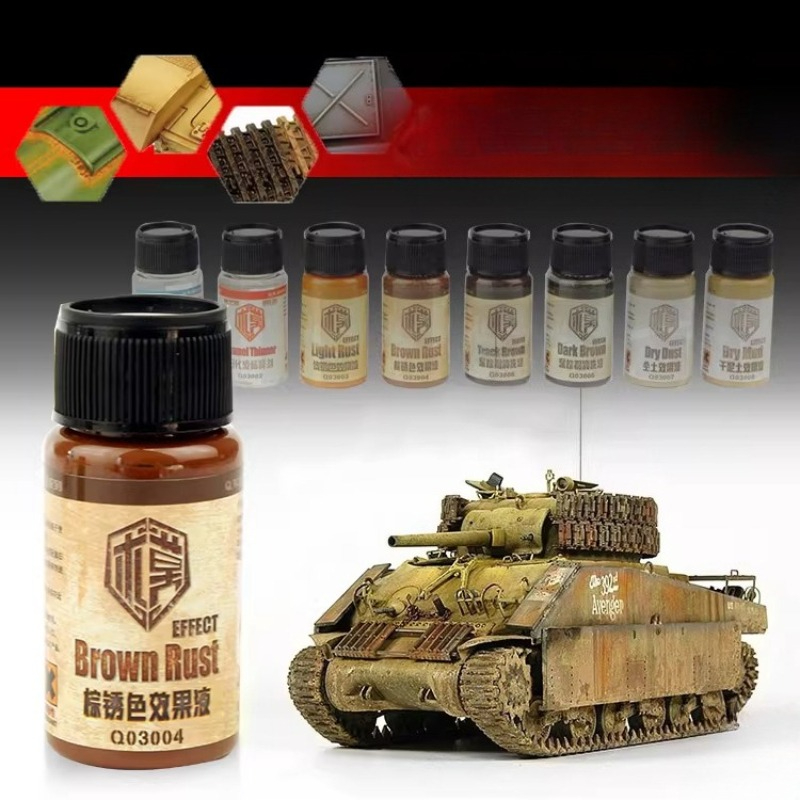 Tamiya Model Paint Set - 40ml/garrafa modelo ferrugem pintura fazer efeito