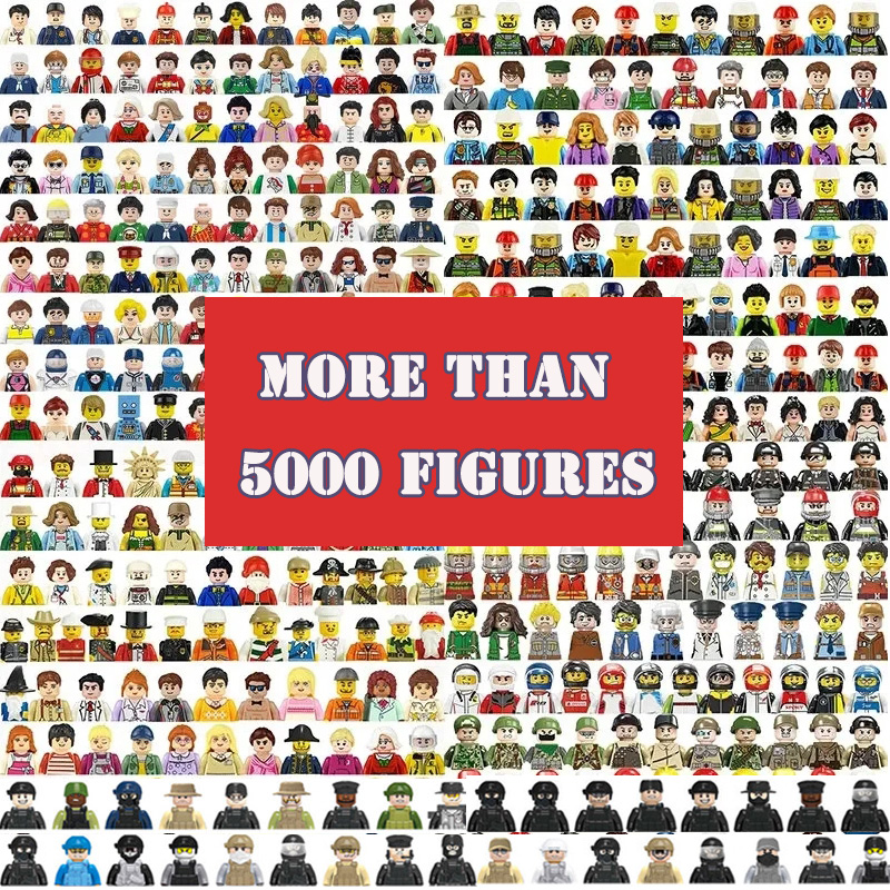 Lego Set Creator - Crianças brinquedos 200 mais aleatórios mini