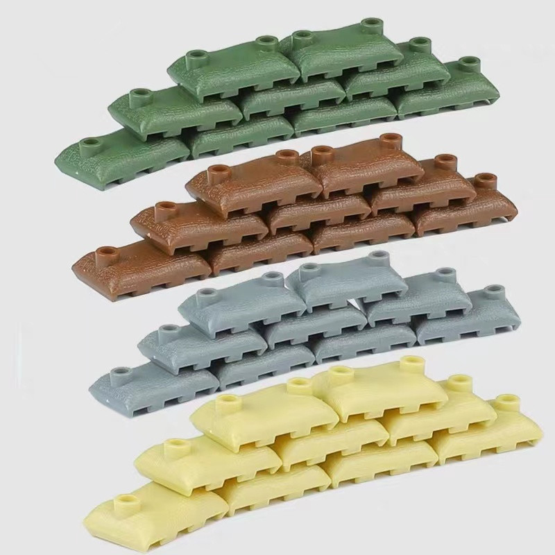Lego Minifigure Holder - 50 Peças MOC Blocos de Montar