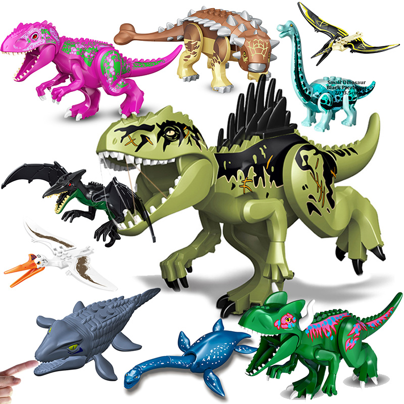 Lego Set Creator - Jurassic dinossauro mundo brutal raptor t-rex