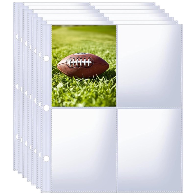 Trading Card Binder - Álbum de Cartões com 4 Bolsos