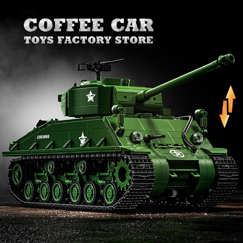 Blocos de Montar do Tanque M4  - Lego Set Technic avaliação e preço
