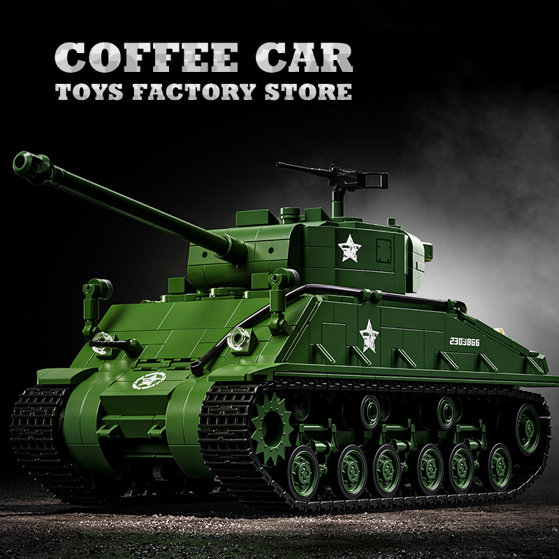 Blocos de Montar do Tanque M4  - Lego Set Technic avaliação e preço