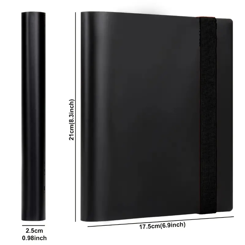 Pasta de cartão comercial extr - Trading Card Binder avaliação e preço