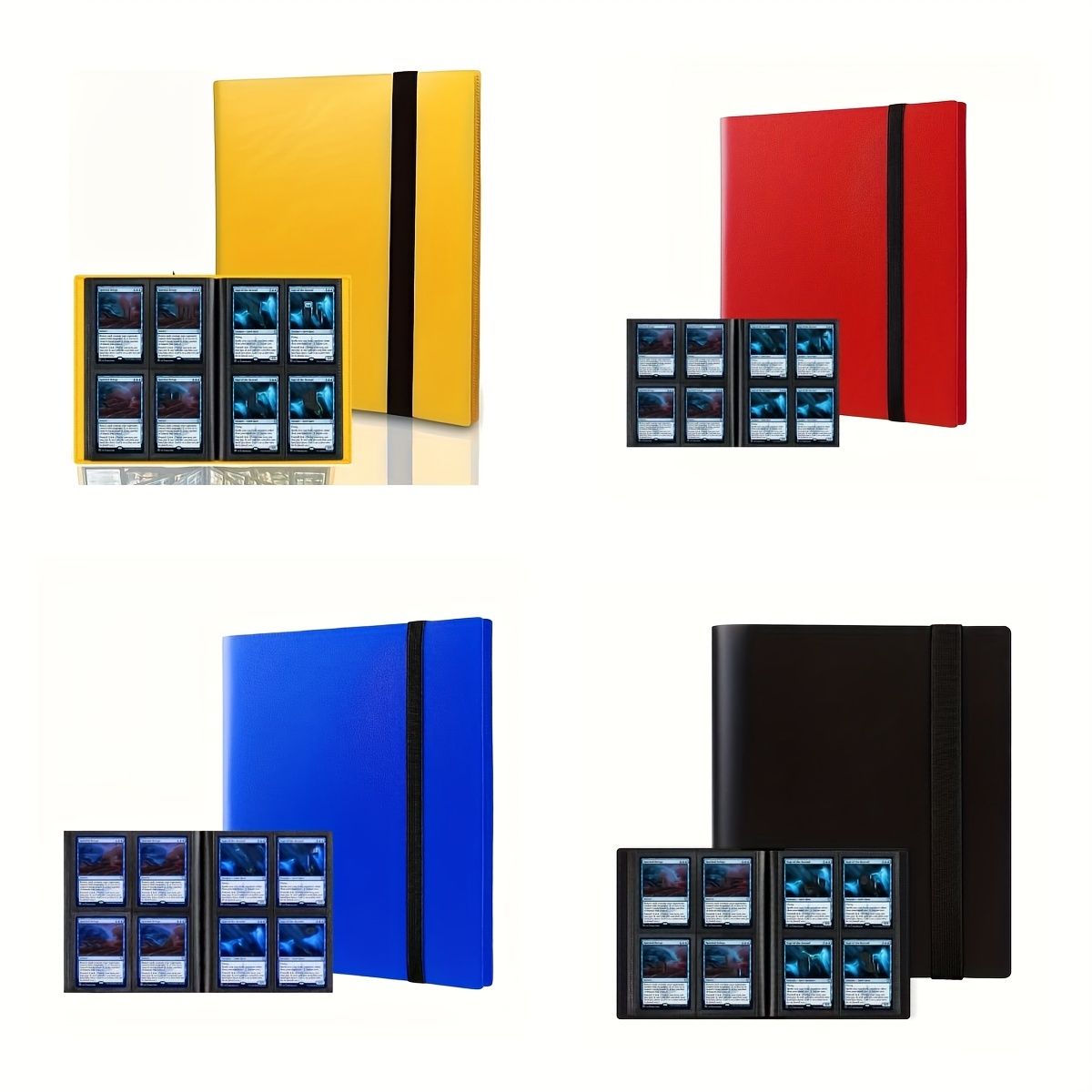 Pasta de cartão comercial extr - Trading Card Binder avaliação e preço