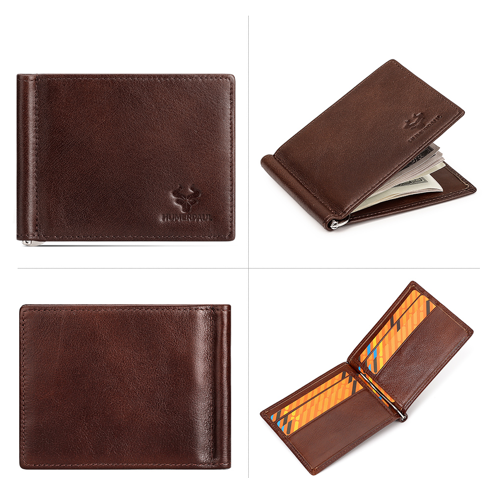 Carteira fina masculina de cou - Card Top Loader avaliação e preço