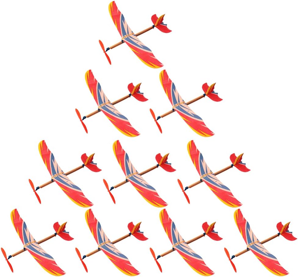 5/10 pçs elástico alimentado a - Model Airplane Plastic avaliação e preço
