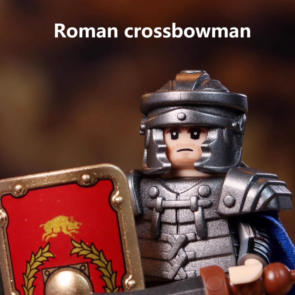 Império Romano Legion Reigns B - Lego Minifigure Holder avaliação e preço