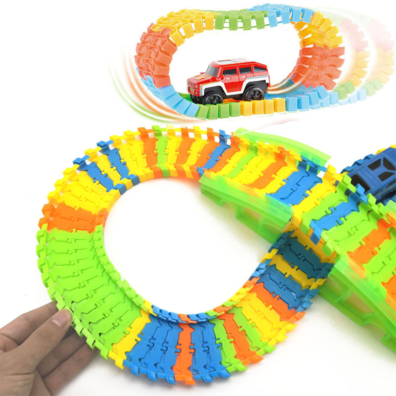 Diy montar conjunto de corrida - Hot Wheels Car Track Sets avaliação e preço