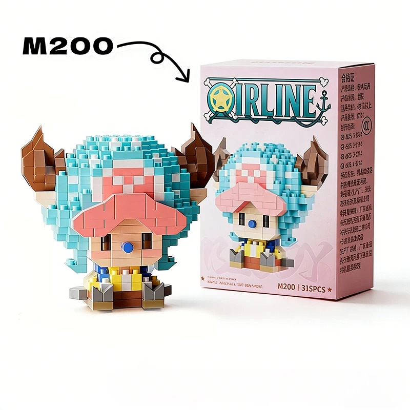 Blocos de Montar Anime: Choppe - Building Block Mini avaliação e preço