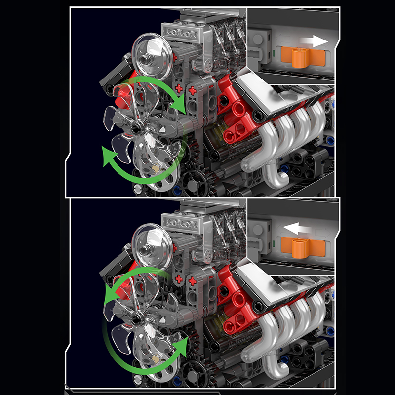 Molde rei 10225 motor técnico  - Lego Set Technic avaliação e preço