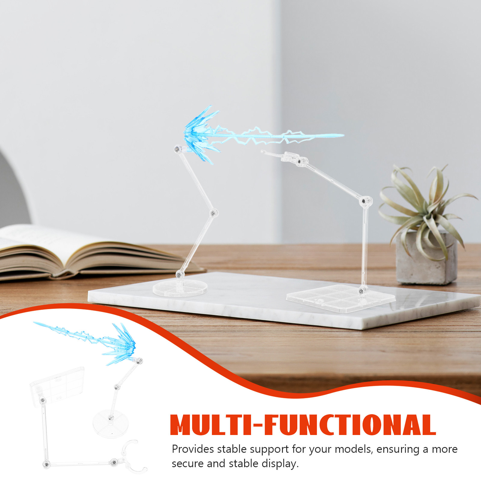 1 Conjunto de Suporte Ajustáve - Action Figure Stand avaliação e preço