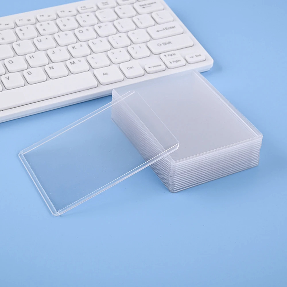 Luva de cartão de plástico ríg - Card Top Loader avaliação e preço